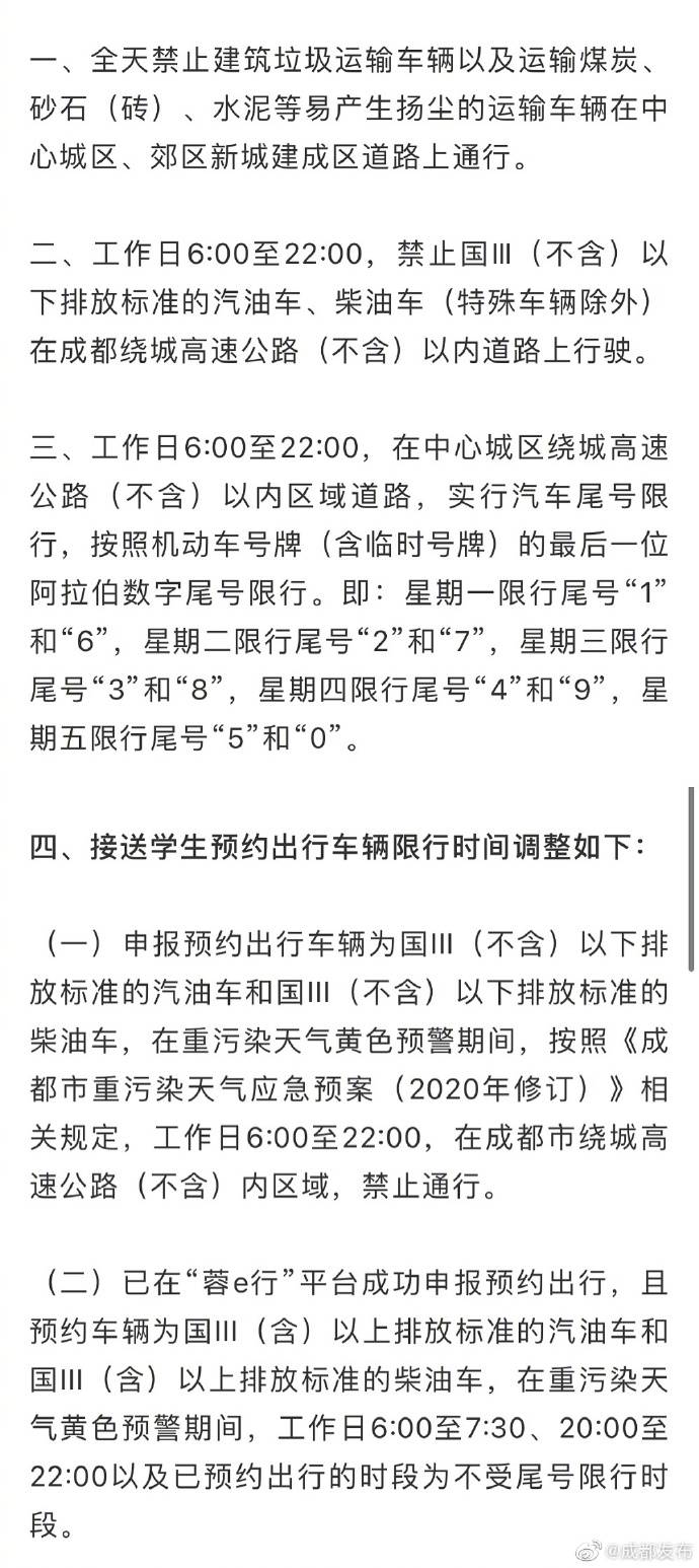 限号查询