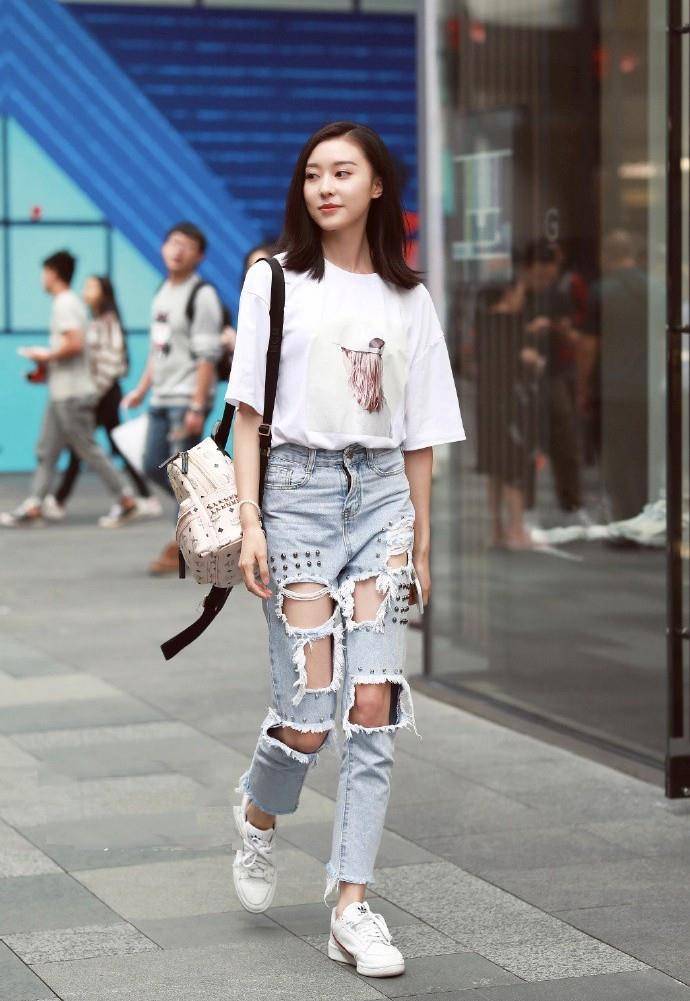 街拍美女